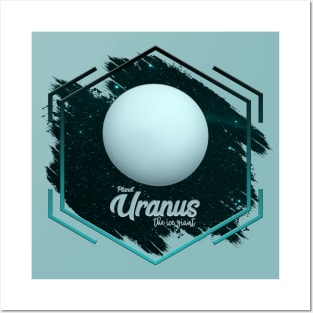 Planet Uranus: The Ice Giant Posters and Art